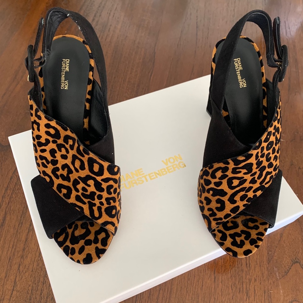 Diane Von Furstenberg shoes.